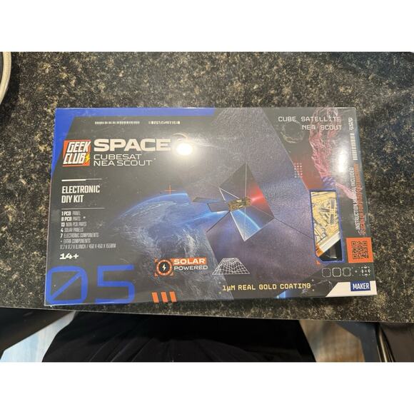 Near Earth Asteroid Scout Model Educational STEM & Electrical Engineering Kit - Picture 2 of 6